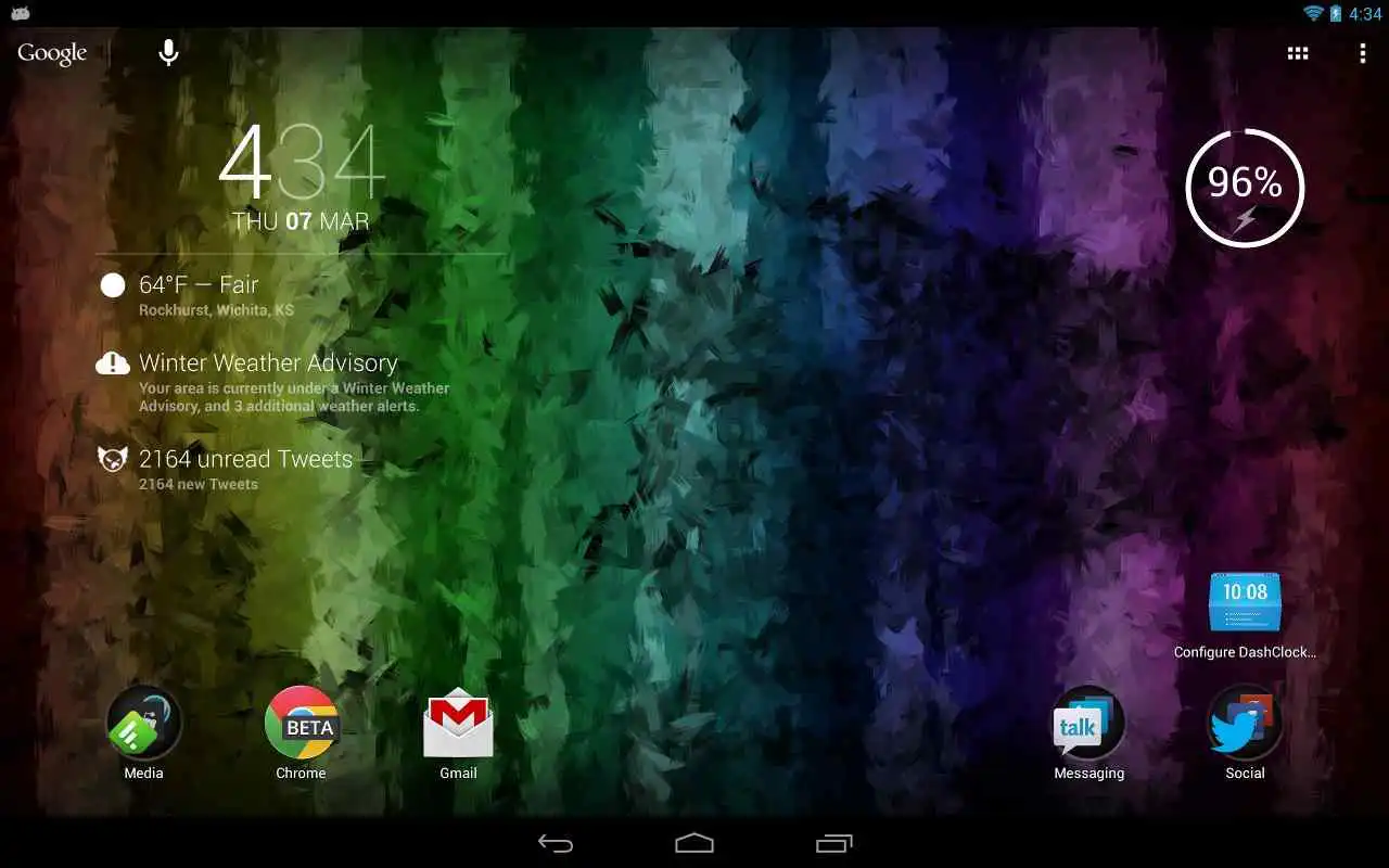 Play Weather Alerts for DashClock