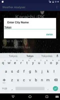 Play WEATHER ANALYSER