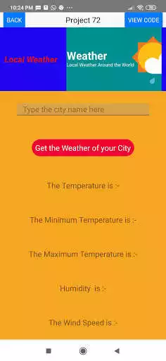 Play Weather App Version 2  and enjoy Weather App Version 2 with UptoPlay