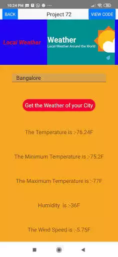 Play Weather App Version 2 as an online game Weather App Version 2 with UptoPlay