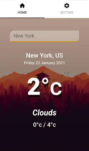 Play Weather app - VM as an online game Weather app - VM with UptoPlay