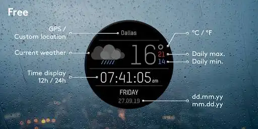 Play Weather Black Premium Watch Face as an online game online Weather Black Premium Watch Face with UptoPlay ch.sooon.weatherblack Play Weather Black Premium Watch Face as an online game Weather Black Premium Watch Face with UptoPlay
