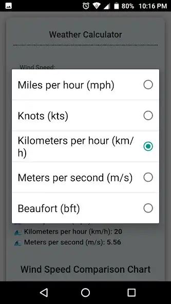 Play Weather Calculator as an online game Weather Calculator with UptoPlay