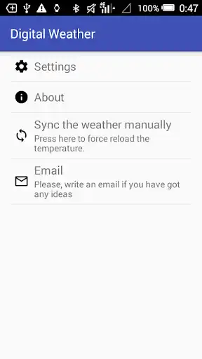 Play Weather Clock for Android Wear as an online game Weather Clock for Android Wear with UptoPlay