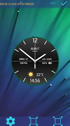 Play Weather Clock Live Wallpaper