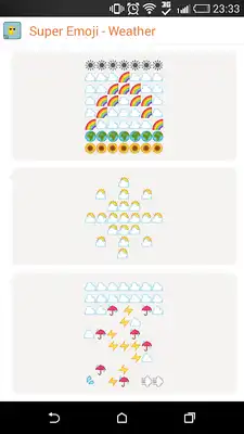 Play Weather Emoticon - Super Emoji Play Weather Emoticon - Super Emoji