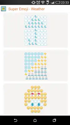 Play Weather Emoticon - Super Emoji Play Weather Emoticon - Super Emoji