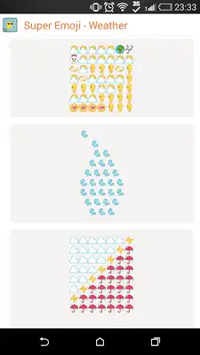 Play Weather Emoticon - Super Emoji Play Weather Emoticon - Super Emoji