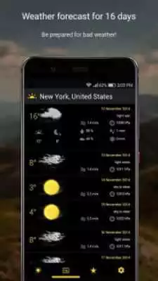 Play Weather forecast 16 days