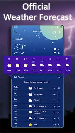 Play Weather Forecast - Accurate Weather & Weather Live  and enjoy Weather Forecast - Accurate Weather & Weather Live with UptoPlay