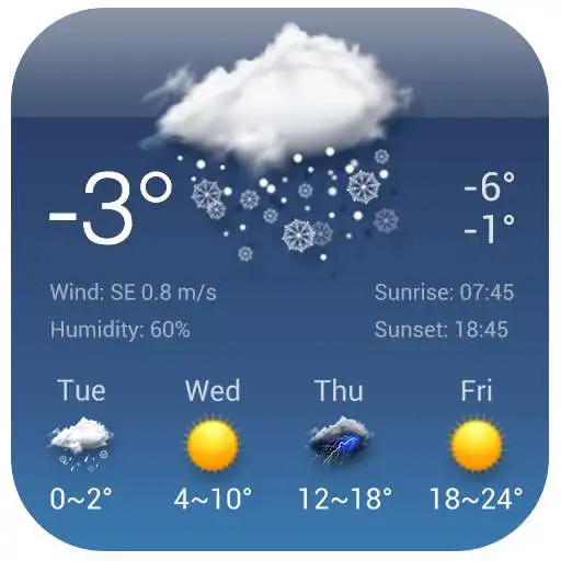 Play Weather forecast clock widget APK Play Weather forecast clock widget APK