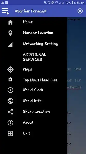 Play Weather Forecasting  World Info as an online game Weather Forecasting  World Info with UptoPlay