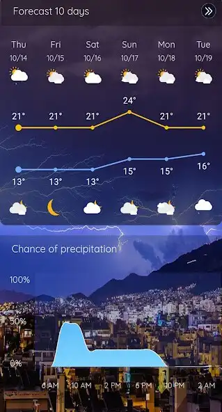Play Weather forecast: Live Radar as an online game Weather forecast: Live Radar with UptoPlay