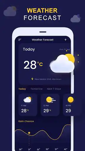 Play Weather forecast: live updates  and enjoy Weather forecast: live updates with UptoPlay