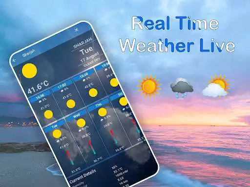 Play Weather Forecast: Live Weather  and enjoy Weather Forecast: Live Weather with UptoPlay