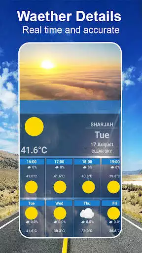 Play Weather Forecast: Live Weather as an online game Weather Forecast: Live Weather with UptoPlay
