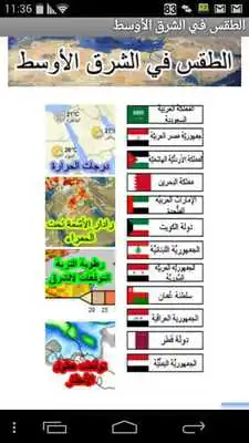 Play Weather Forecast Middle East