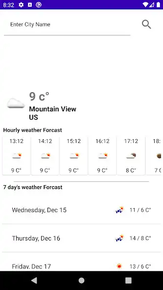 Play Weather forecast  Real Time as an online game Weather forecast  Real Time with UptoPlay