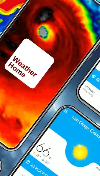 Play Weather Home - Live Radar as an online game Weather Home - Live Radar with UptoPlay
