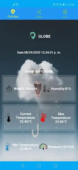Play Weather In My Location  and enjoy Weather In My Location with UptoPlay