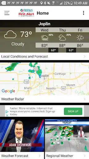 Play Weather KSN16 KODE12