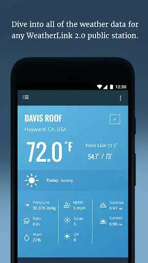 Play WeatherLink as an online game WeatherLink with UptoPlay