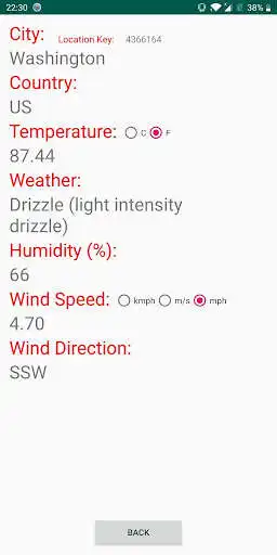 Play Weather Lite as an online game Weather Lite with UptoPlay
