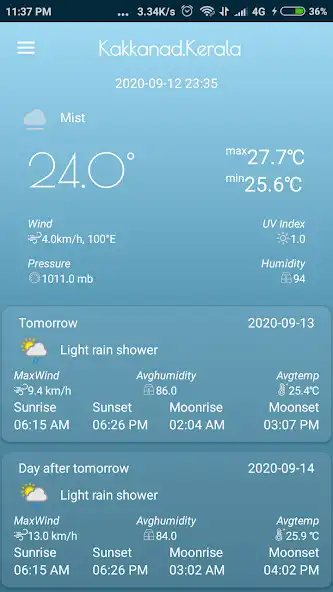 Play Weather-Live Forecaast as an online game Weather-Live Forecaast with UptoPlay