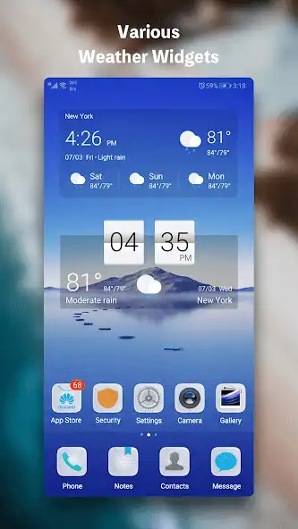 Play Weather Live - Radar  Widget as an online game Weather Live - Radar  Widget with UptoPlay