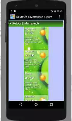 Play Weather Marrakech 5 days