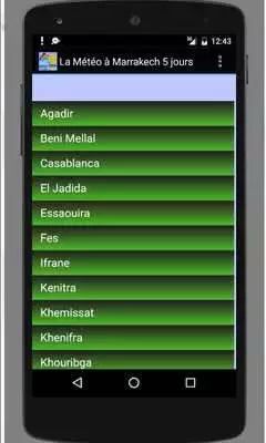 Play Weather Marrakech 5 days