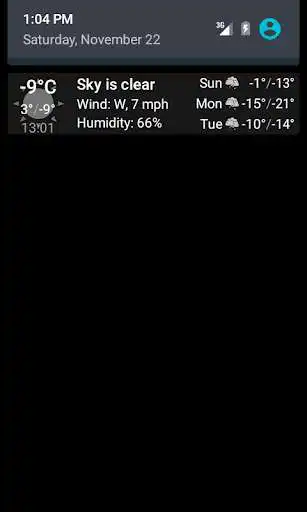 Play Weather notification