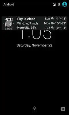 Play Weather notification