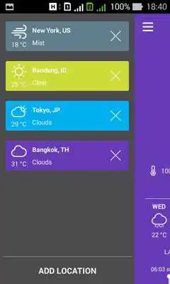 Play Weather of the World - USA