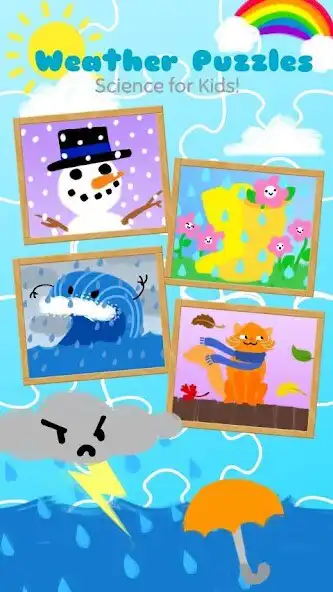 Play Weather Puzzles for Kids  and enjoy Weather Puzzles for Kids with UptoPlay