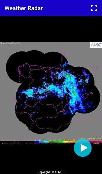 Play Weather Radar in Spain as an online game Weather Radar in Spain with UptoPlay