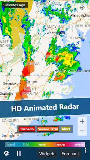 Play Weather Radar Widget as an online game Weather Radar Widget with UptoPlay
