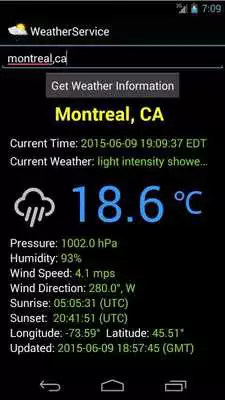 Play WeatherService Play WeatherService