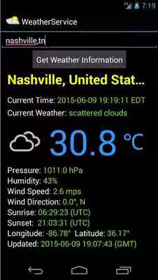 Play WeatherService Play WeatherService