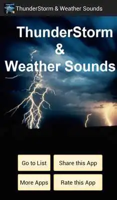 Play Weather Sounds