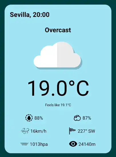 Play Weather Today Lite as an online game Weather Today Lite with UptoPlay