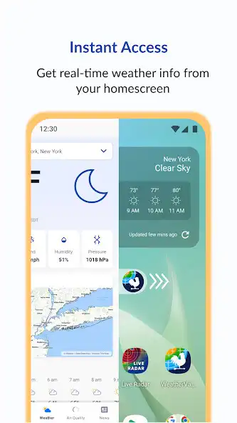 Play WeatherVane Home: Live Weather  and enjoy WeatherVane Home: Live Weather with UptoPlay