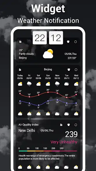 Play Weather - Widget  Accurate  and enjoy Weather - Widget  Accurate with UptoPlay