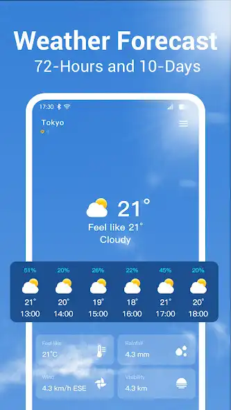 Play Weather - Widget  Accurate as an online game Weather - Widget  Accurate with UptoPlay