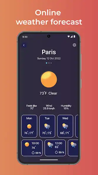 Play Weather Widget - Live Forecast  and enjoy Weather Widget - Live Forecast with UptoPlay
