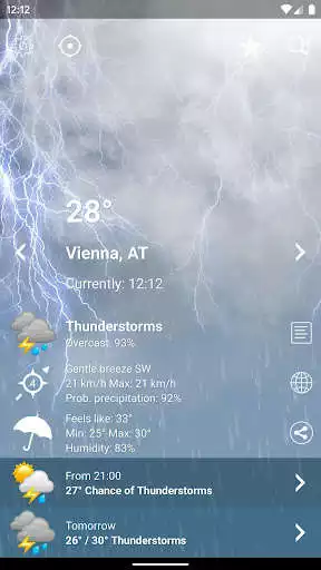 Play Weather XL Austria PRO as an online game Weather XL Austria PRO with UptoPlay