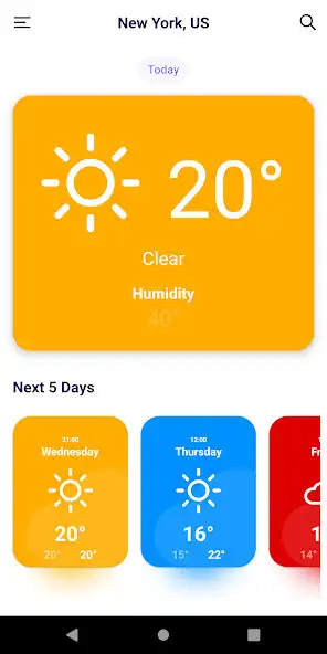 Play Weathr - Direct weather forecast  and enjoy Weathr - Direct weather forecast with UptoPlay