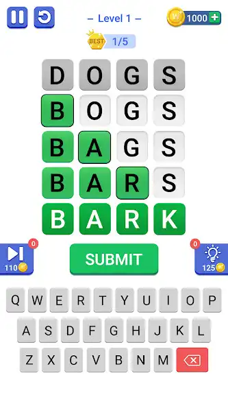 Play Weaver - Daily Word as an online game Weaver - Daily Word with UptoPlay