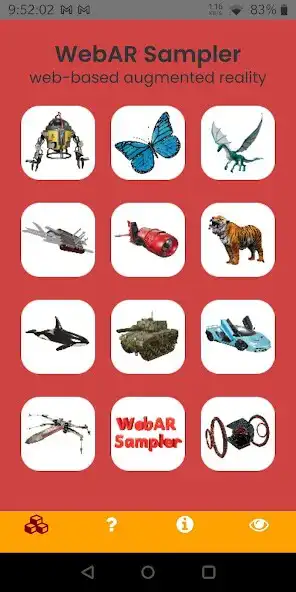 Play WebAR Sampler  and enjoy WebAR Sampler with UptoPlay