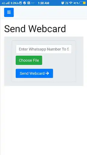 Play Webcard Sender - Visiting Card To Webcard  and enjoy Webcard Sender - Visiting Card To Webcard with UptoPlay